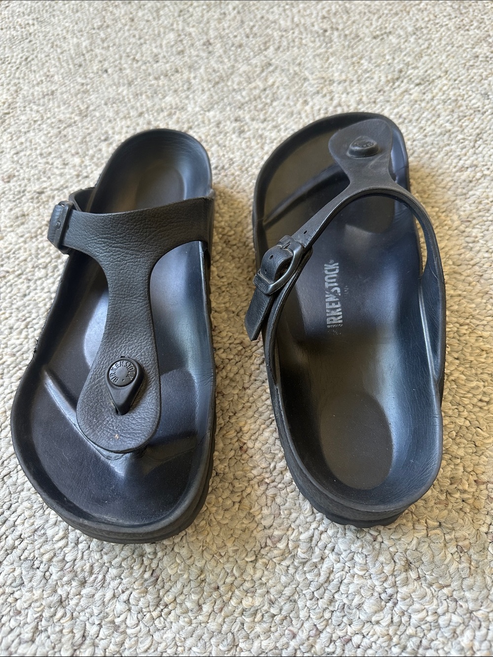 Birkenstock Unisex Gizeh essential black Sandals